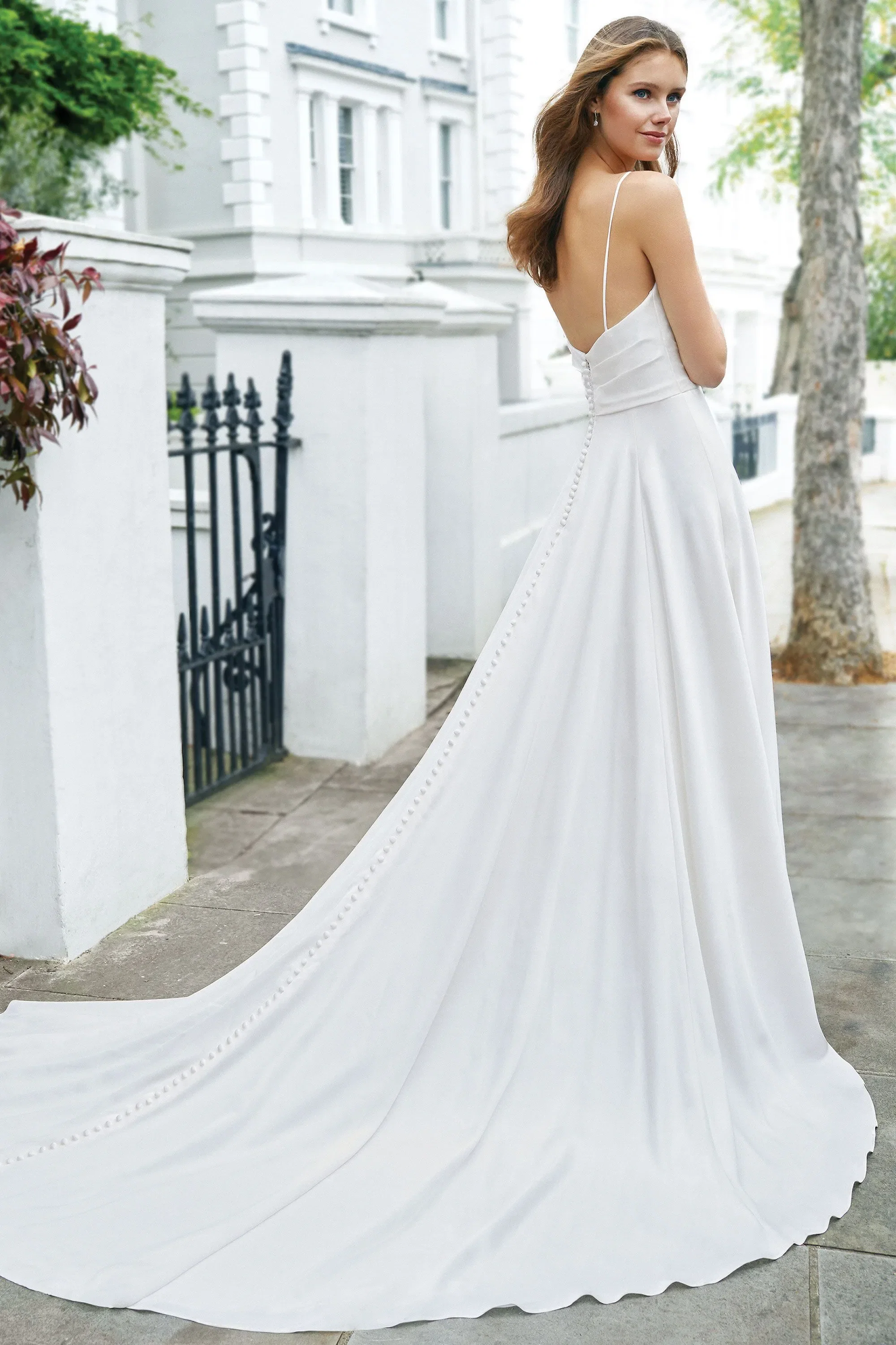 Bruidsjurk van Justin Alexander