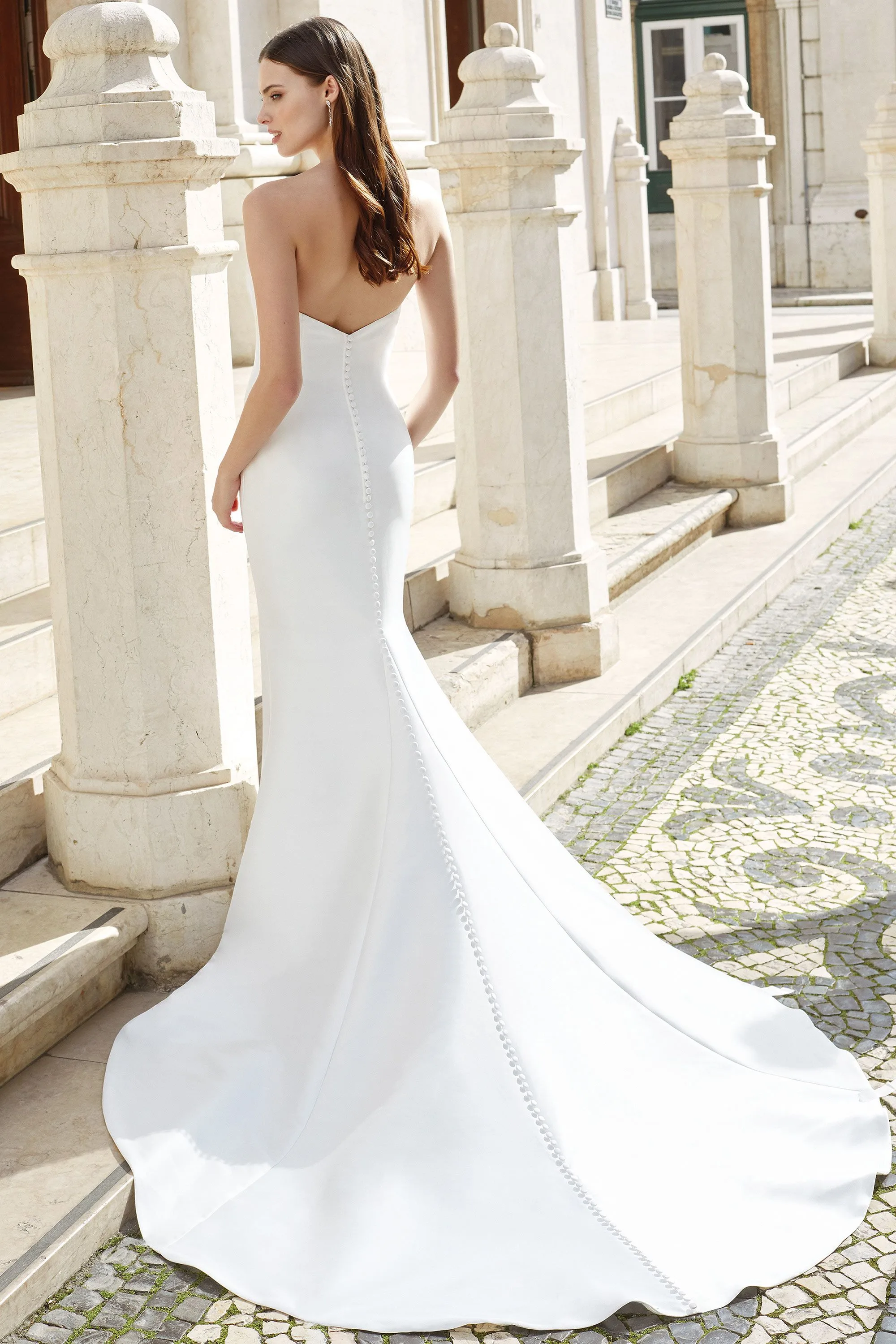 Bruidsjurk van Justin Alexander