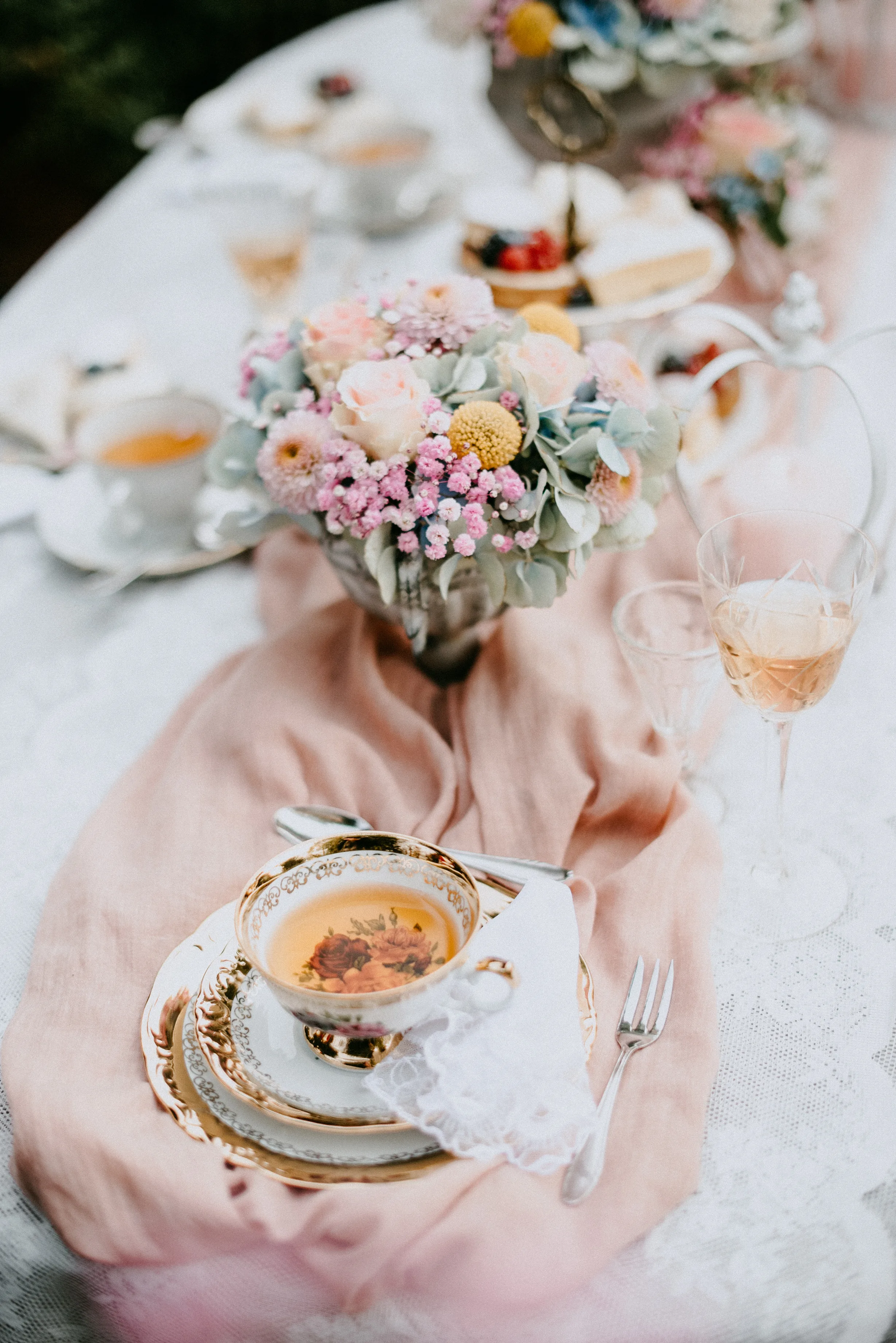 high tea wedding
