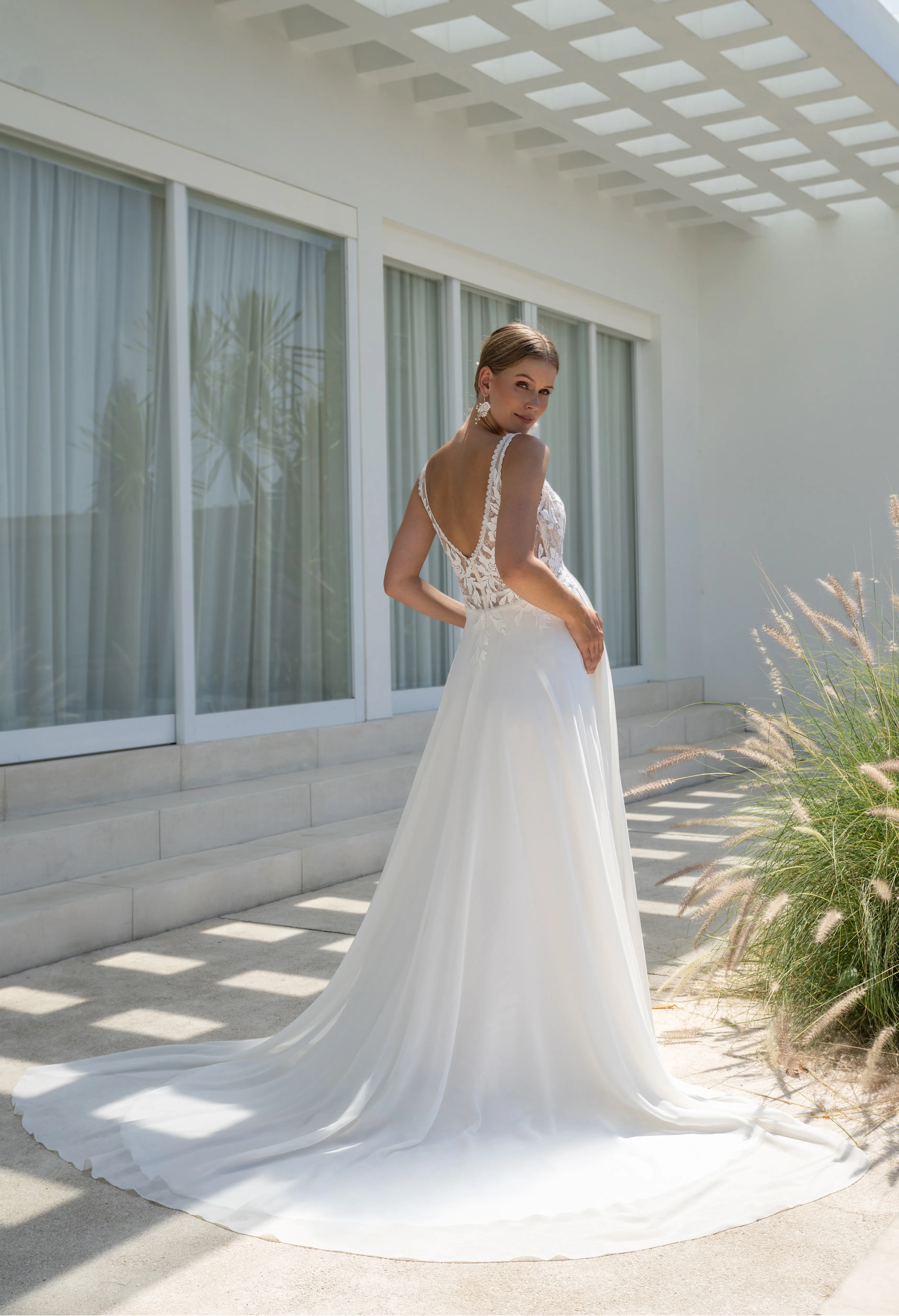 Bruidsjurk met ritssluiting