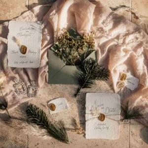 Een papeterie voor een bruiloft