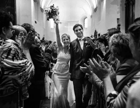 Caroline en Matthieus trouwdag vol verrassingen