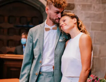 Een bruiloft om van te zweven voor Darianne en Michiel