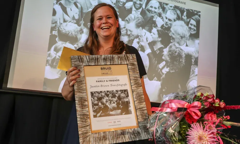 Jeantien Brienen Trouwfotografie - Family & Friends winnaar