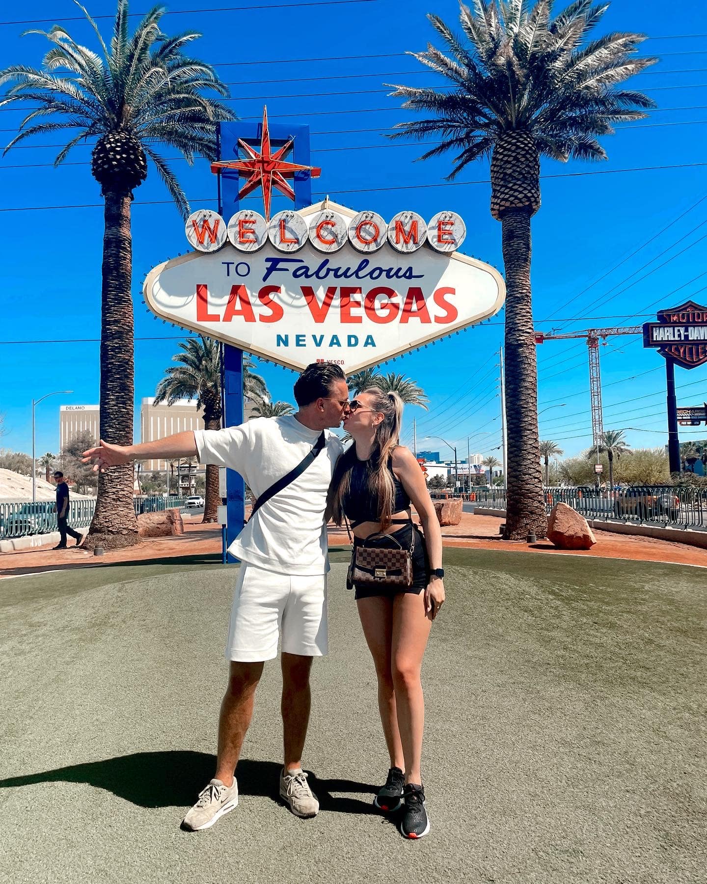 Een koppel in Las Vegas