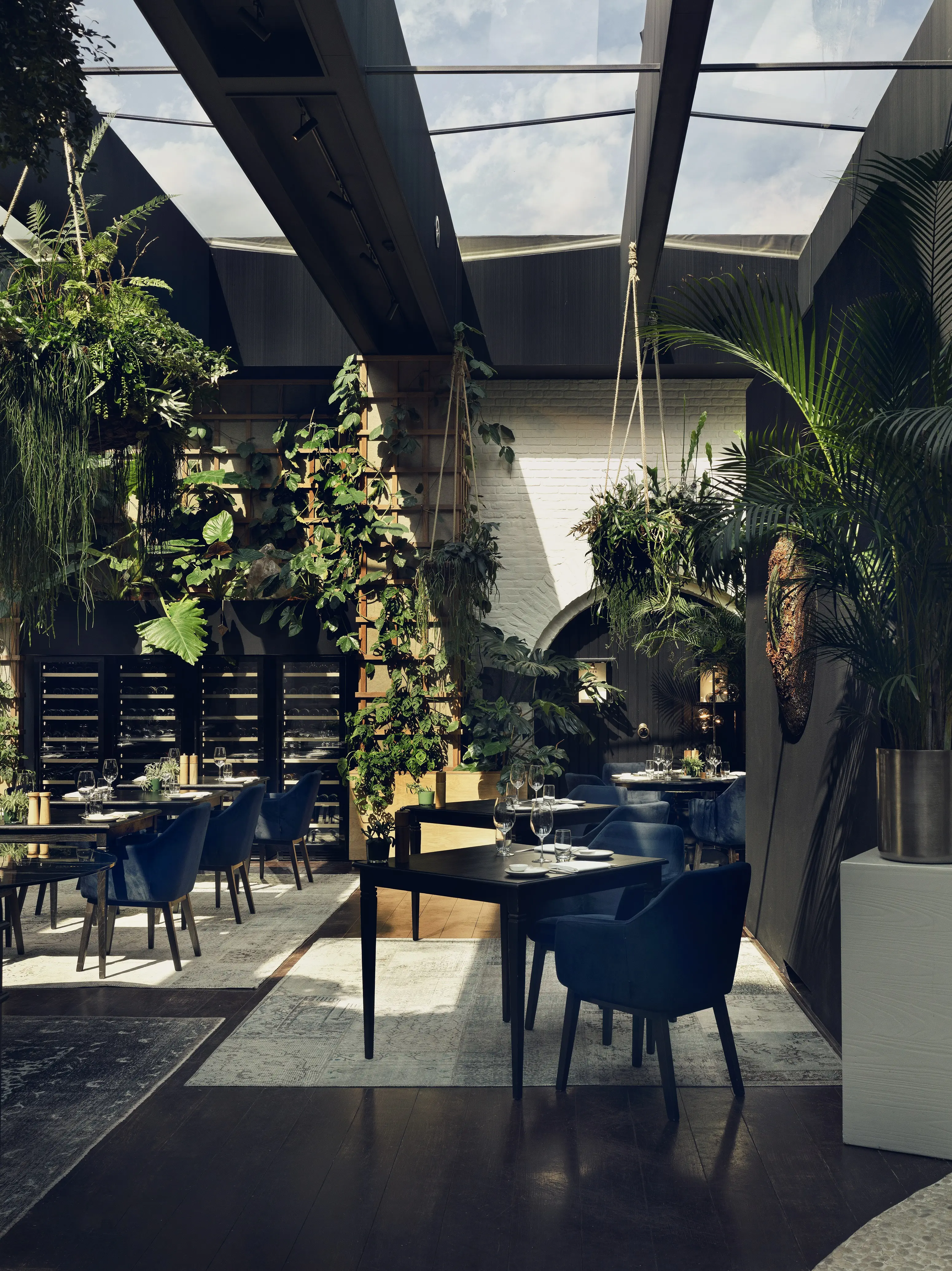 Dineren in bistro Le Ciel in Hotel La Butte aux Bois