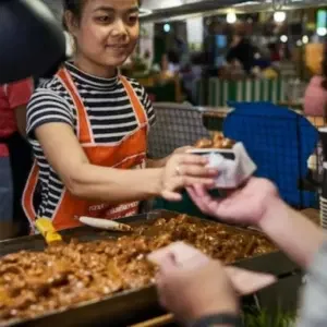 Streetfood in Thailand.