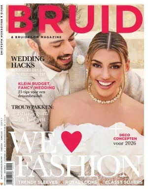 Cover Bruid & bruidegom magazine 4-25