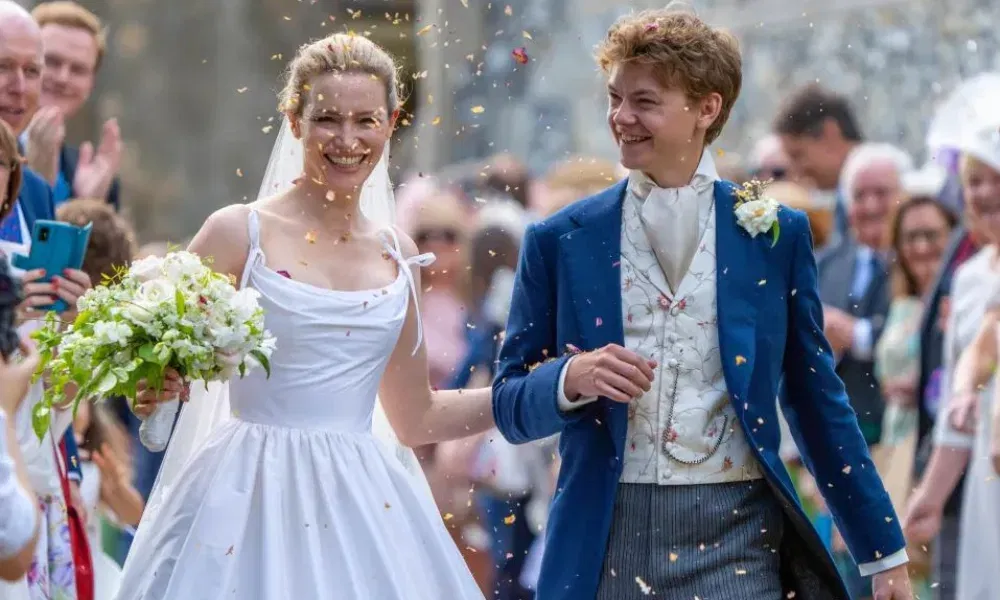 Acteur Thomas Brodie-Sangster is getrouwd met Talulah Riley Acteur Thomas Brodie-Sangster is getrouwd met Talulah Riley