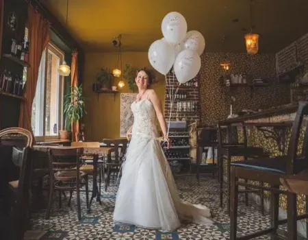 Katrien trouwt met zichzelf