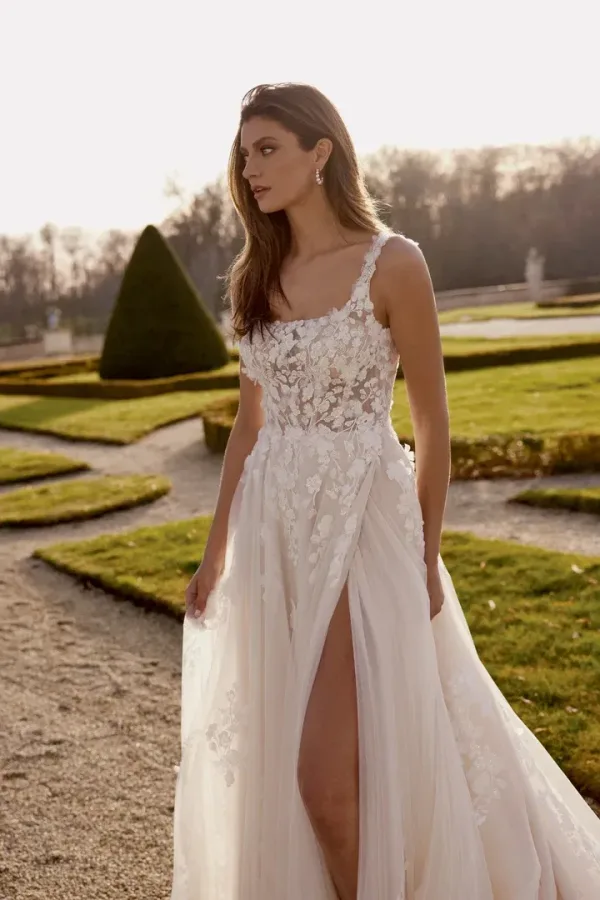 A-lijn trouwjurk van Justin Alexander
